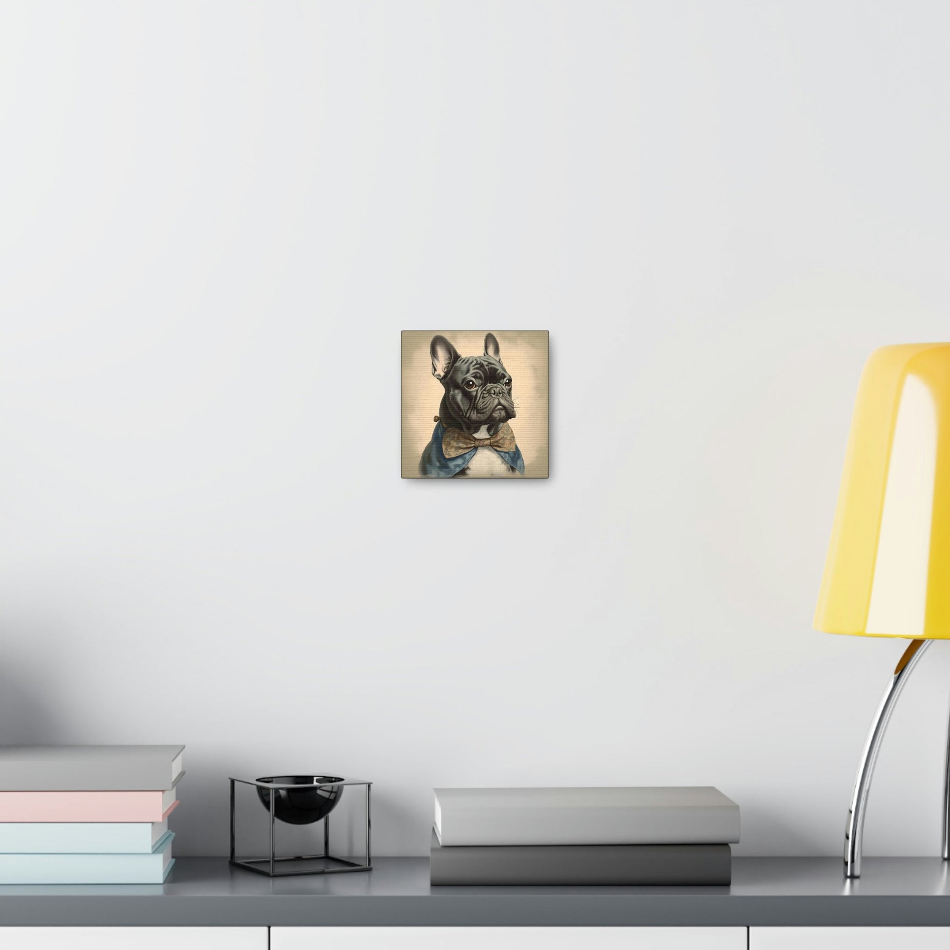 Vintage Victorian "Ben" French Bulldog Canvas Gallery Wraps