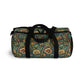 Vintage Victorian Floral Design Duffel Bag