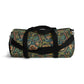 Vintage Victorian Floral Design Duffel Bag