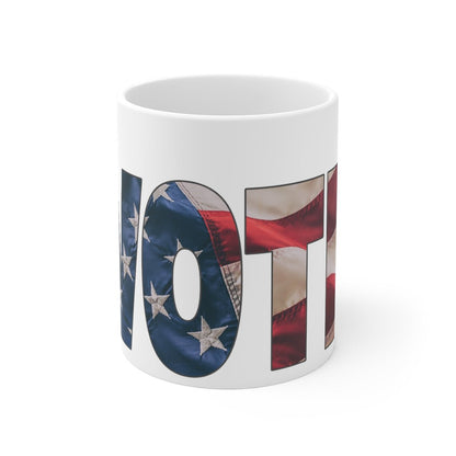 VOTE Mug 11oz | Political Gift for Election Focused Americans