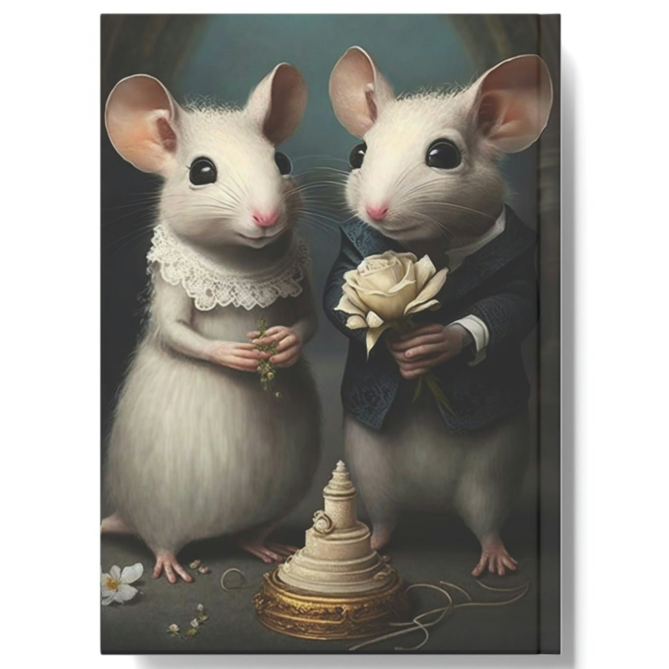 Wedding Mice Hard Backed Journal