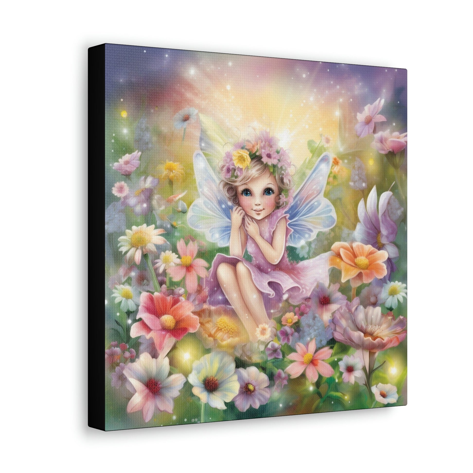 Whimsical Fairy Canvas Gallery Wraps - Perfect for Your Kid's Room