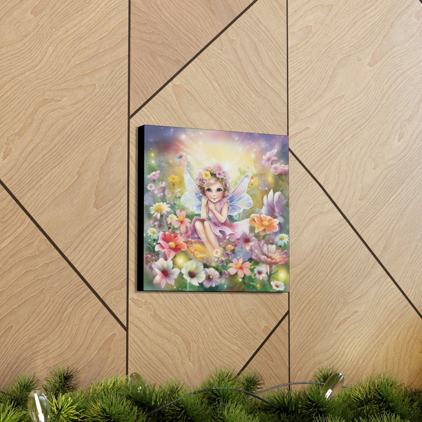 Whimsical Fairy Canvas Gallery Wraps - Perfect for Your Kid's Room