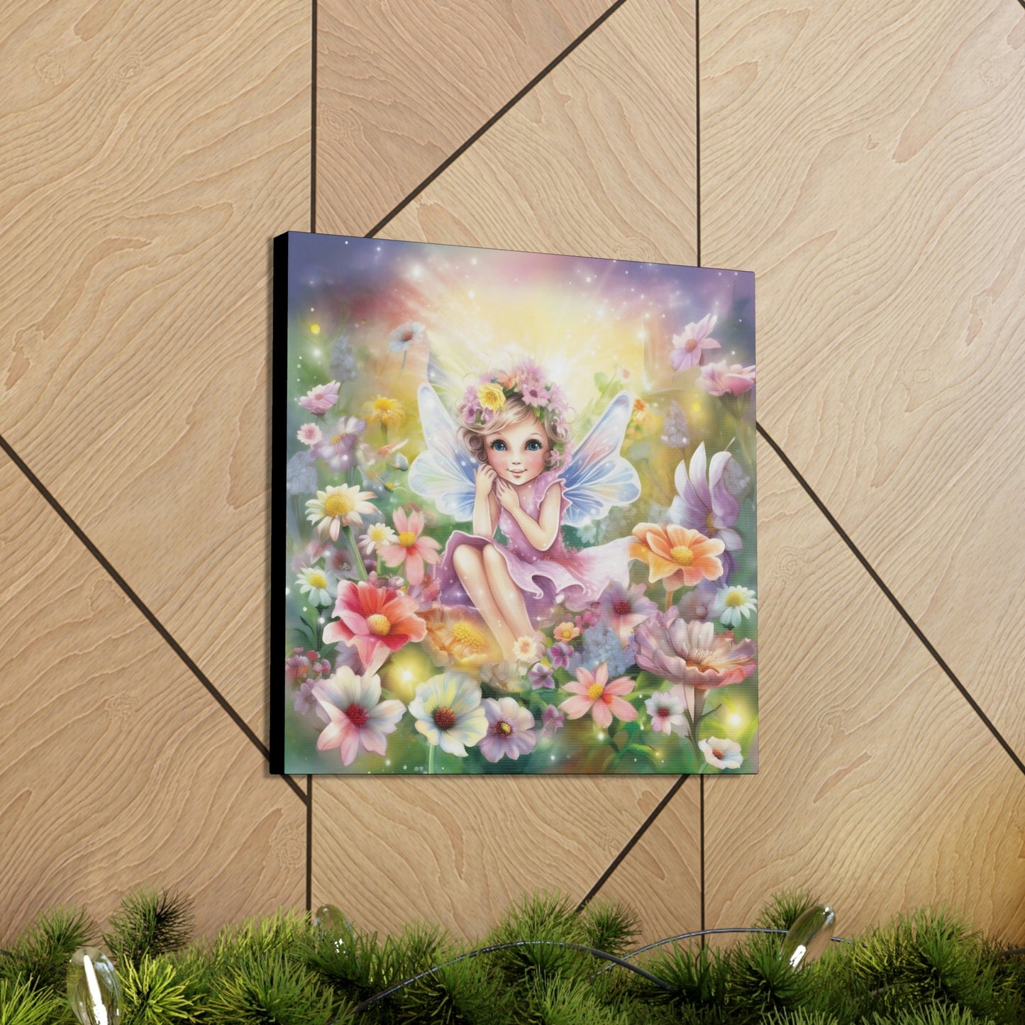 Whimsical Fairy Canvas Gallery Wraps - Perfect for Your Kid's Room