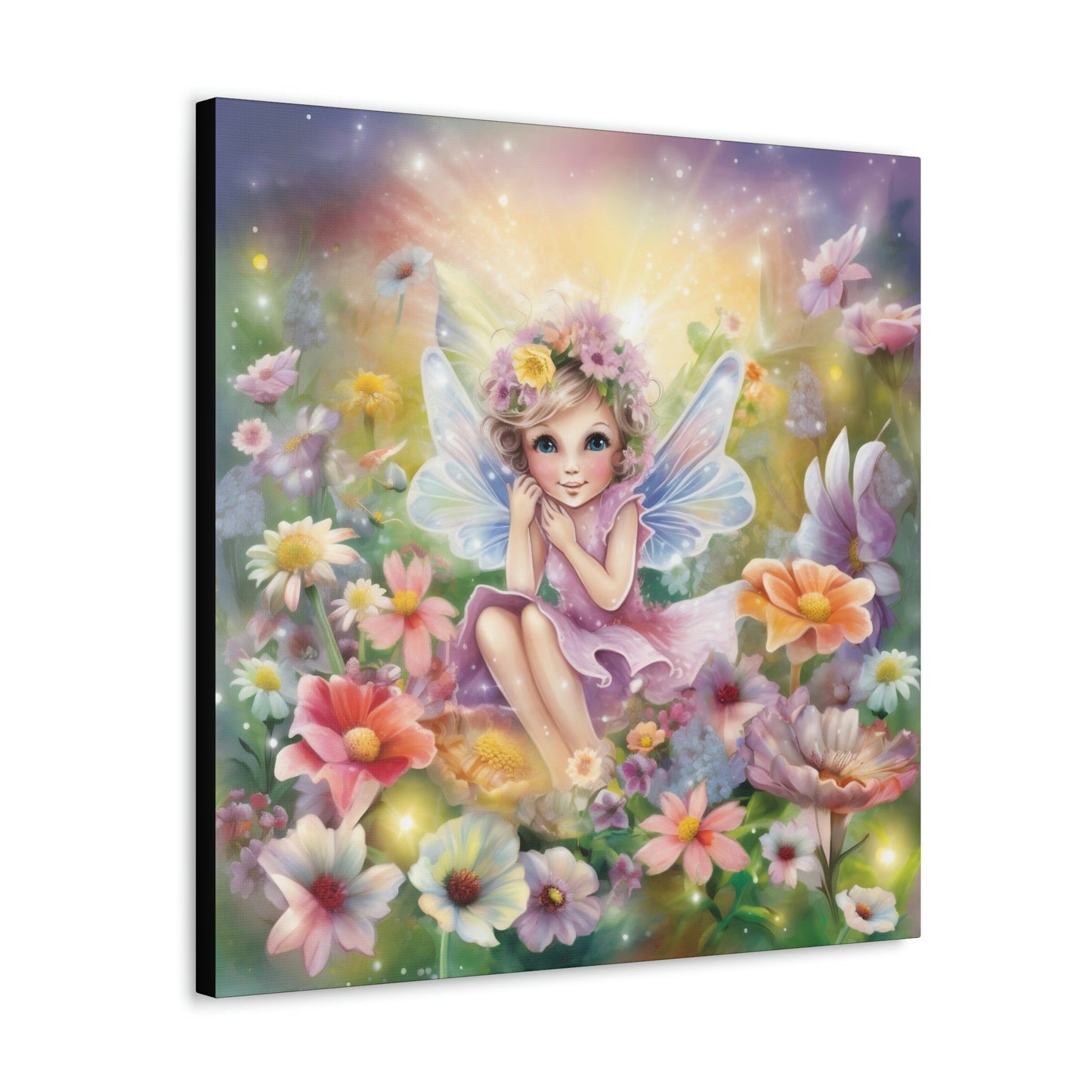 Whimsical Fairy Canvas Gallery Wraps - Perfect for Your Kid's Room