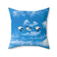 Whooping Crande Day Run Square Pillow