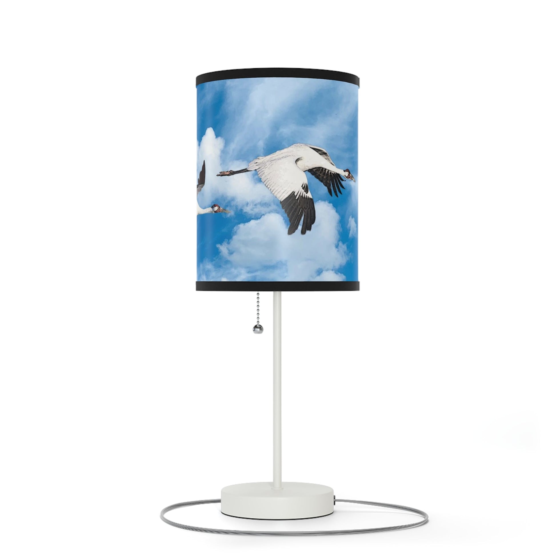 Whooping Crane Lamp on a Stand, US|CA plug