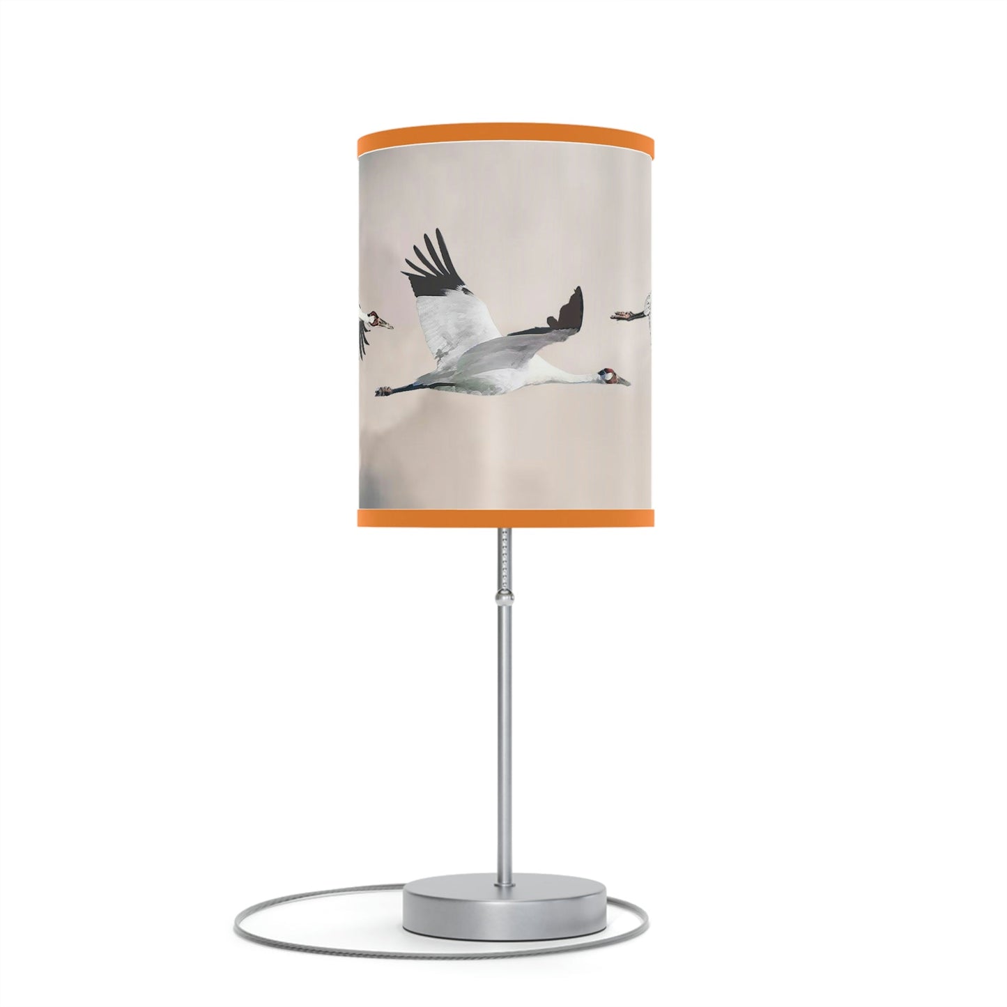 Whooping Crane Lamp on a Stand, US|CA plug II