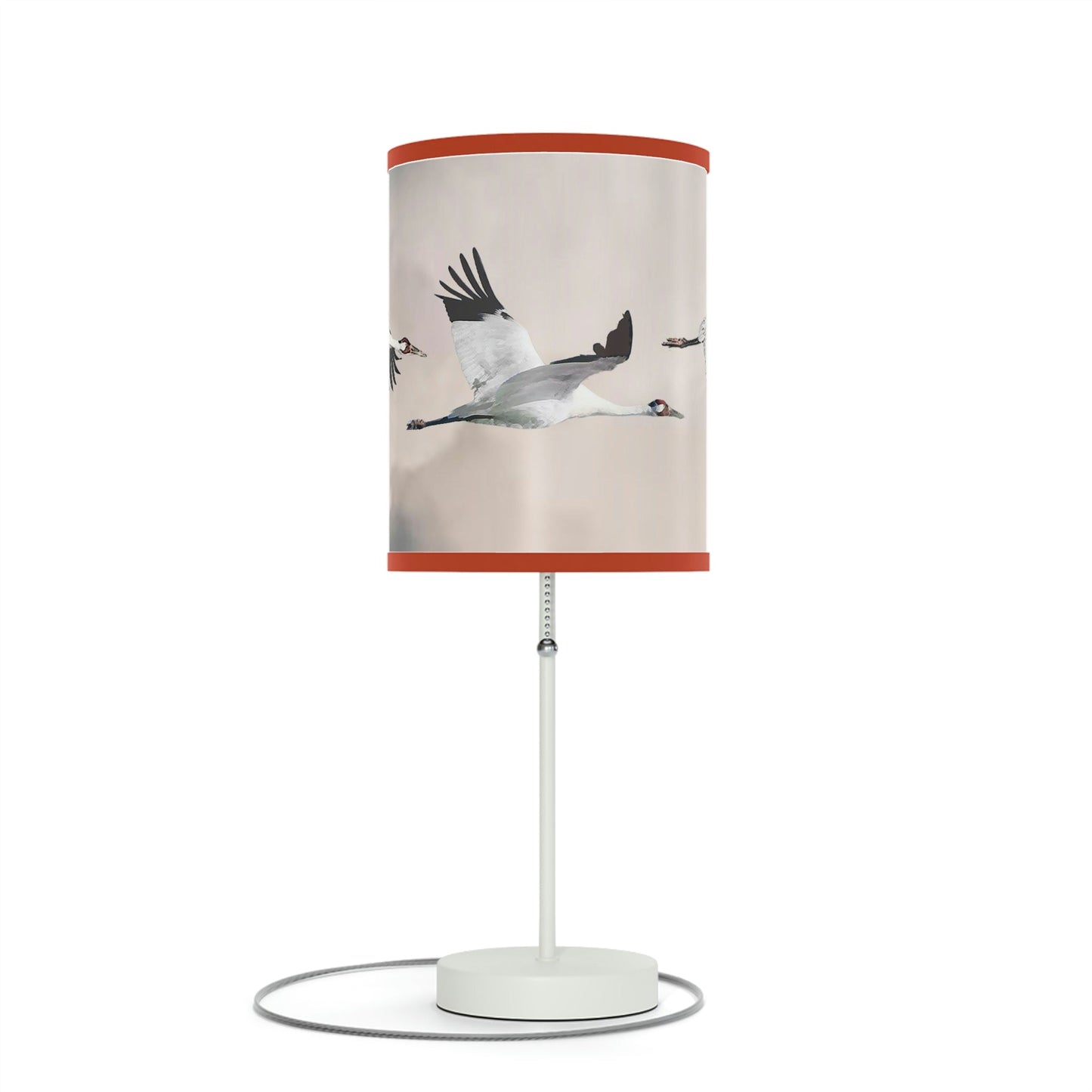 Whooping Crane Lamp on a Stand, US|CA plug II