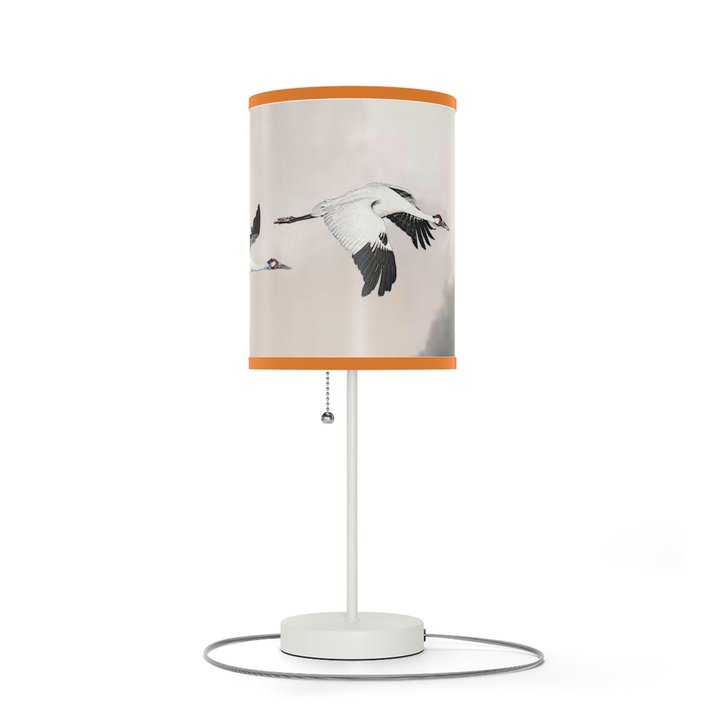 Whooping Crane Lamp on a Stand, US|CA plug II