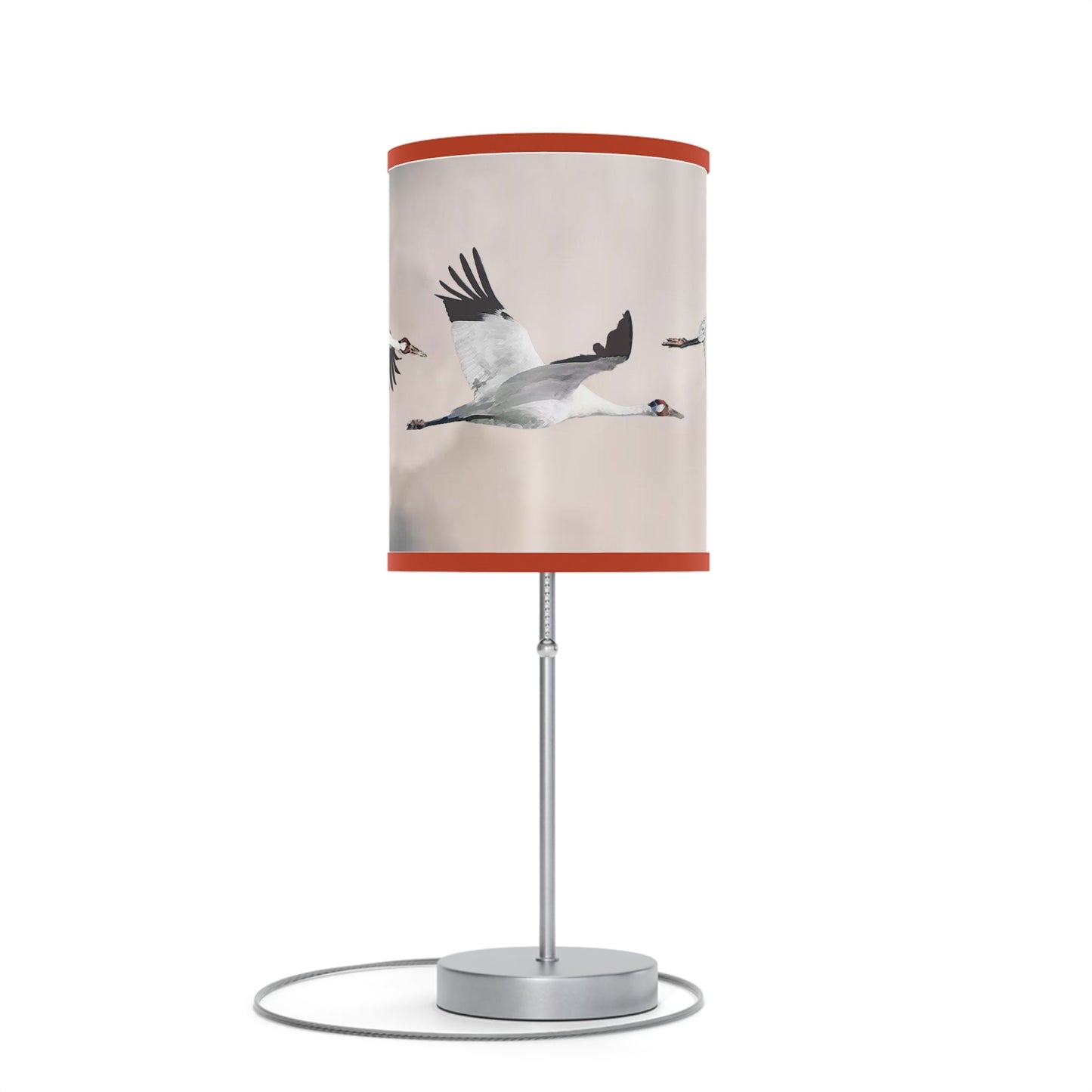 Whooping Crane Lamp on a Stand, US|CA plug II