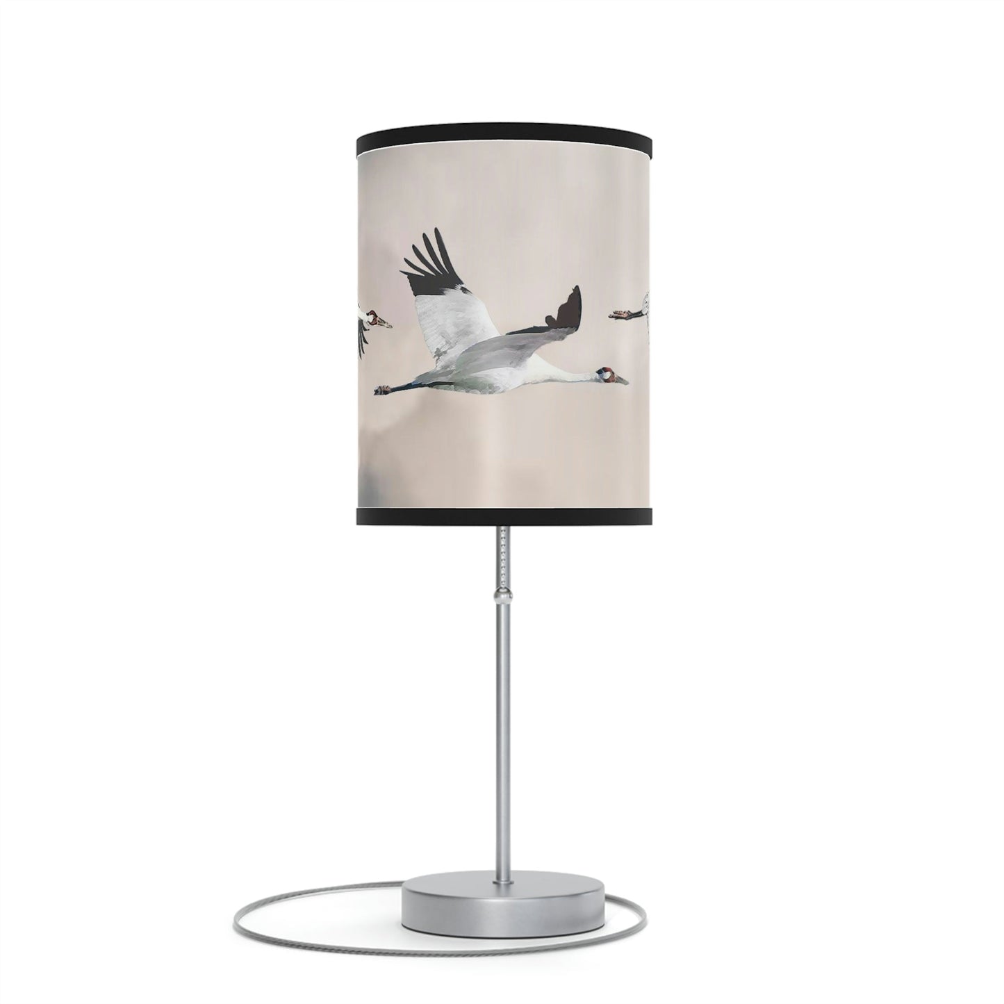 Whooping Crane Lamp on a Stand, US|CA plug II