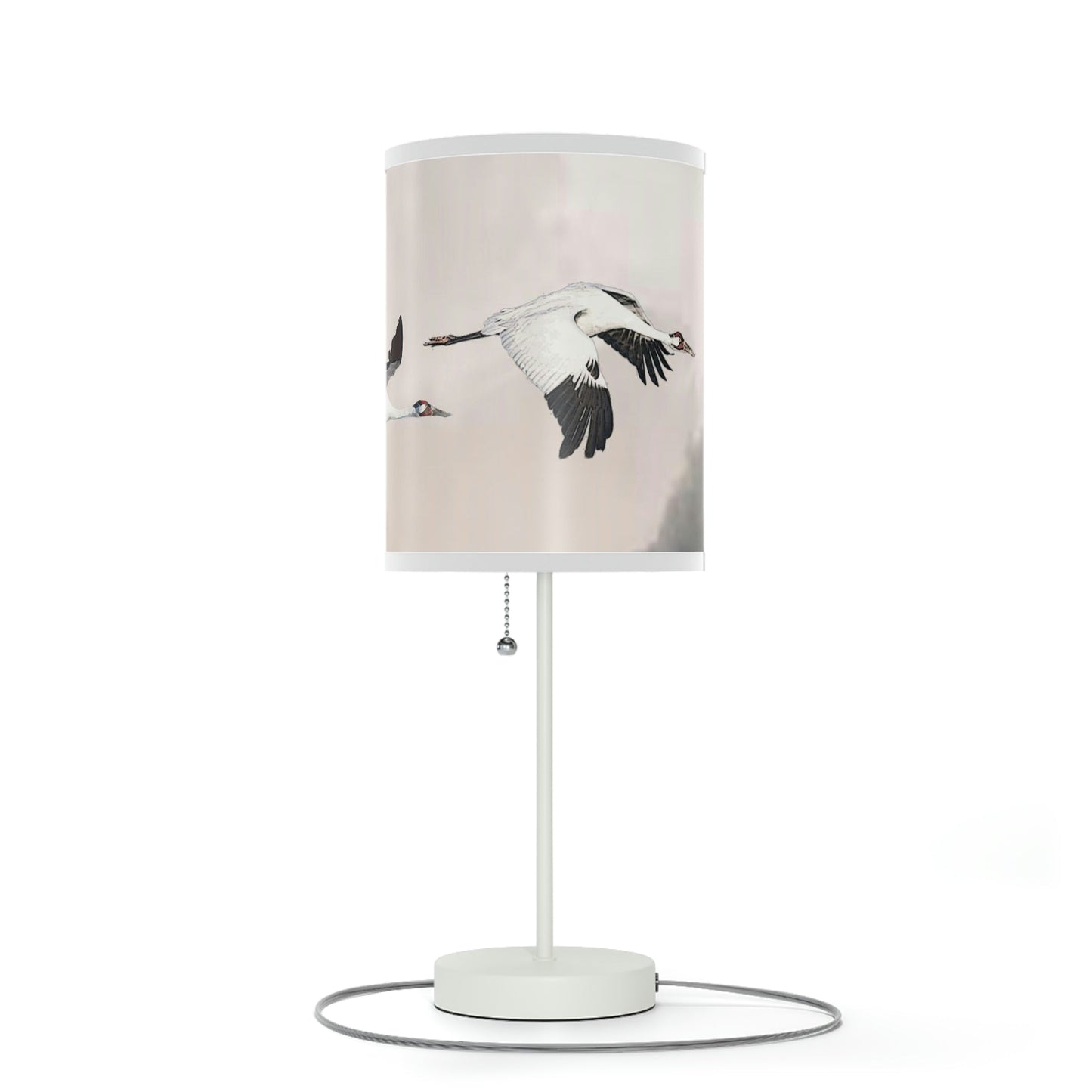 Whooping Crane Lamp on a Stand, US|CA plug II