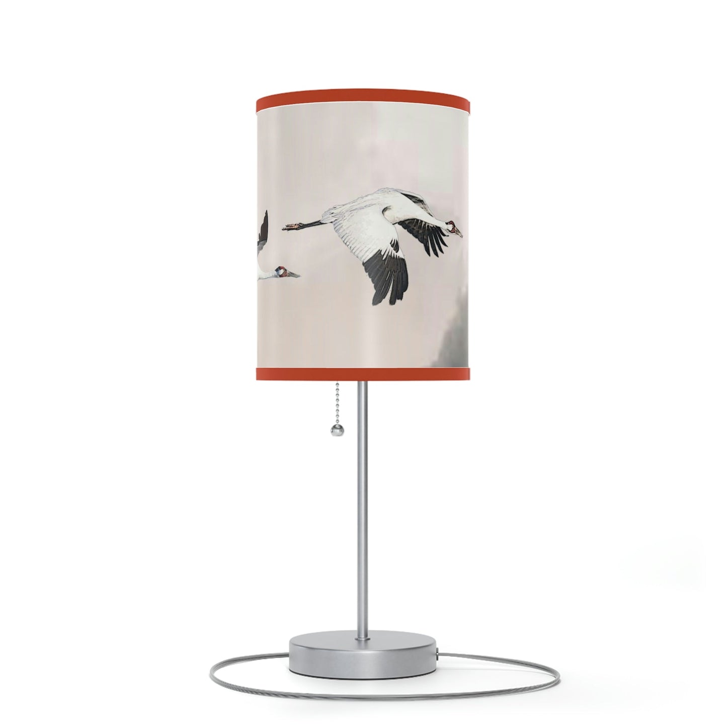 Whooping Crane Lamp on a Stand, US|CA plug II