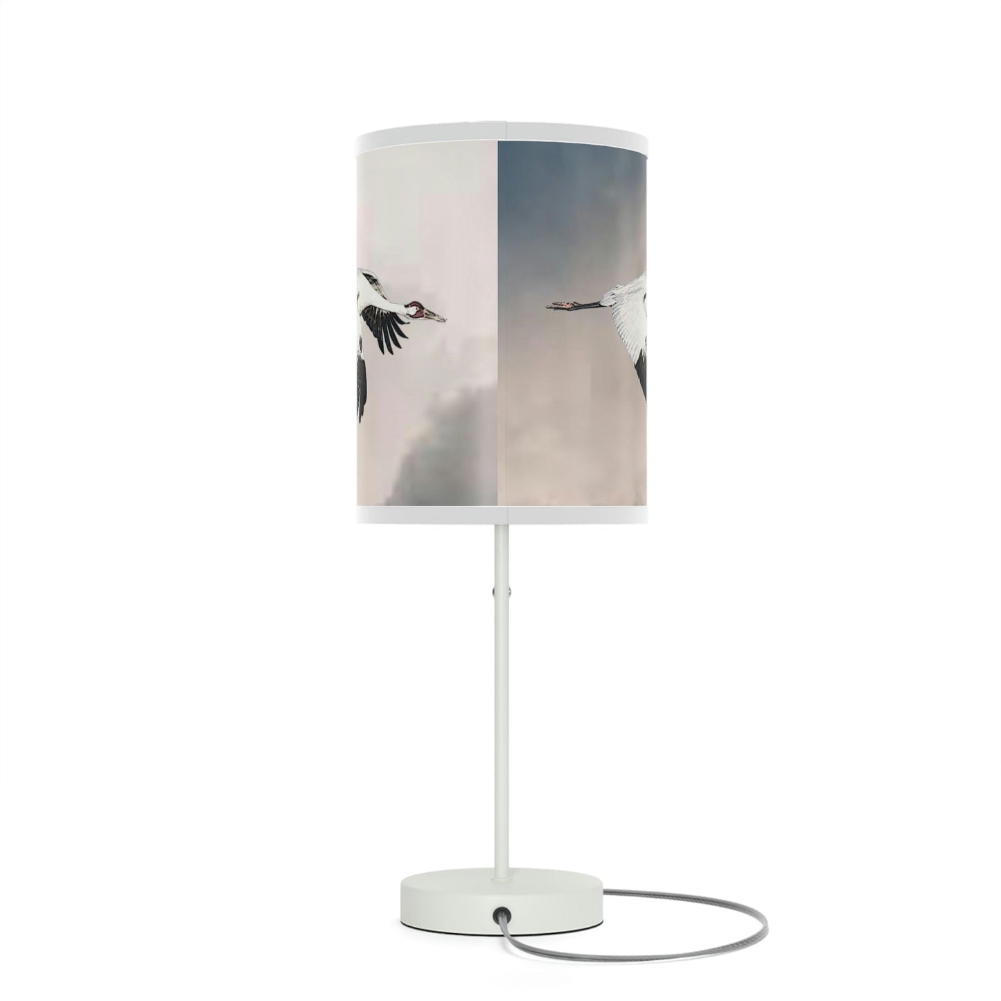 Whooping Crane Lamp on a Stand, US|CA plug II