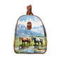 Wild Horses Art Travel Bag - Bigger than most duffle bags, tote bags and even most weekender bags!