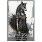 Wolf Inspirational Quotes - Be Yourself Unless You Can Be a Wolf - Then, Be a Wolf II - Premium Matte Vertical Posters