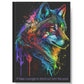 Wolf Inspirations - It Takes Courage to Stand Out From the Pack - Hard Backed Journal