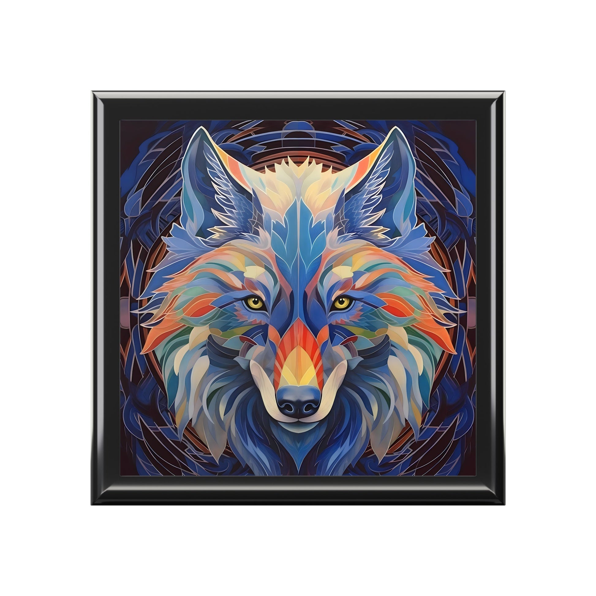 Wolf Spirit Jewelry Keepsake Box