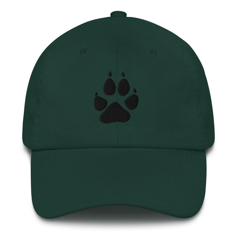 Wolf Track Hat | Perfect gift for the Outdoors, Camping, Hiking & Wildlife Enthusiast! | Multiple Hat Colors Available