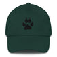 Wolf Track Hat | Perfect gift for the Outdoors, Camping, Hiking & Wildlife Enthusiast! | Multiple Hat Colors Available