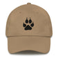 Wolf Track Hat | Perfect gift for the Outdoors, Camping, Hiking & Wildlife Enthusiast! | Multiple Hat Colors Available