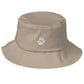 Wolf Track Old School Bucket Hat | Perfect gift for the Outdoors, Camping, Hiking & Wildlife Enthusiast! | Multiple Hat Colors Available