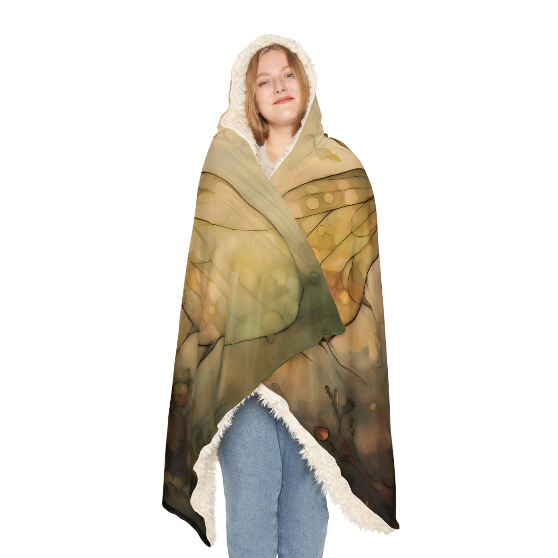 Wood Fairy Grunge Hoodie Blanket