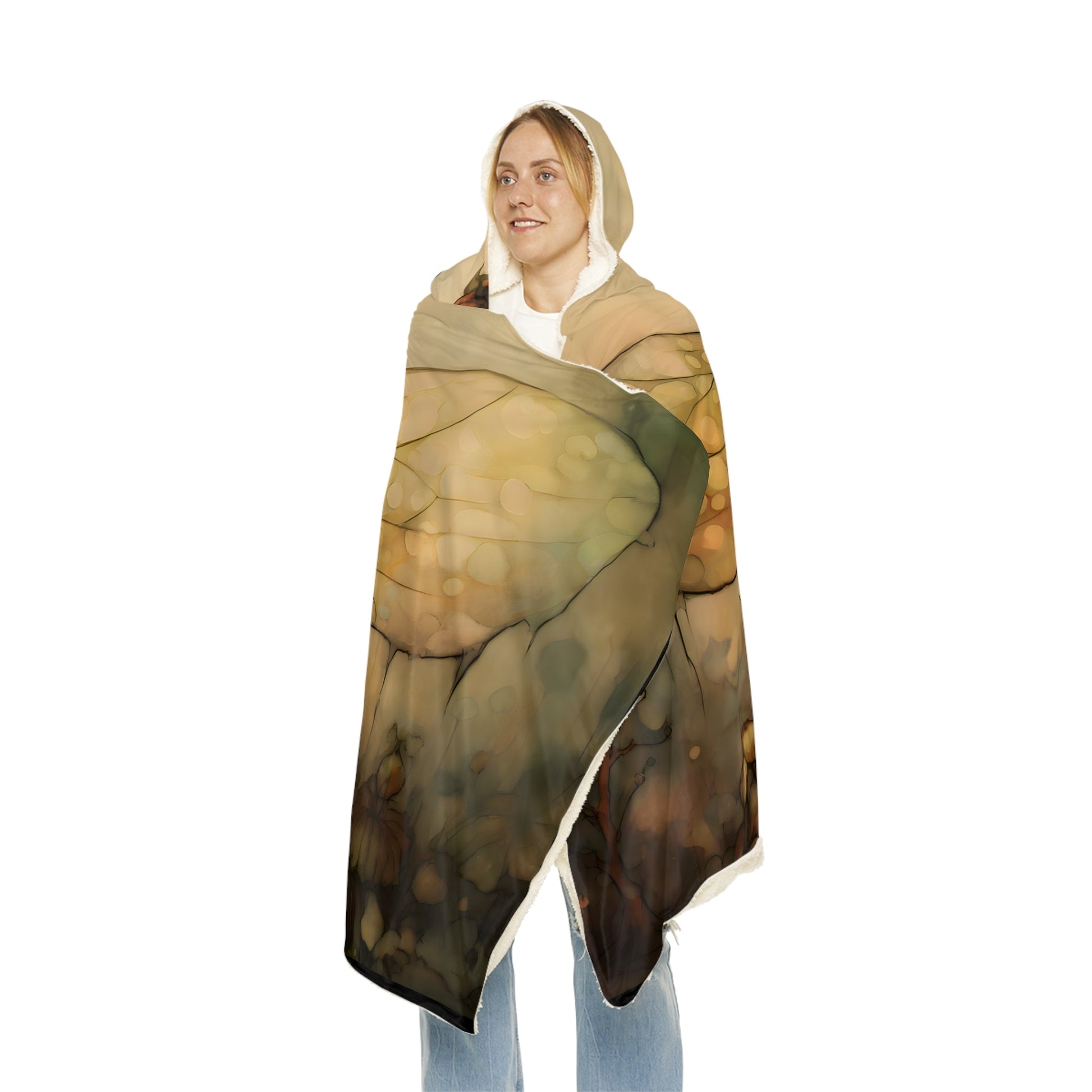 Wood Fairy Grunge Hoodie Blanket