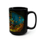 Woodland Fairies Magic Mushroom 15 oz Coffee Mug perfect for the mushrooming fan or as a birthday gift for nature lovers