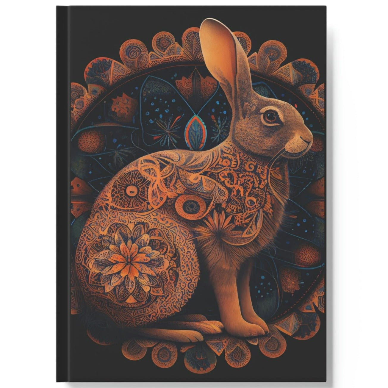 Woodwork Rabbit Hard Backed Journal