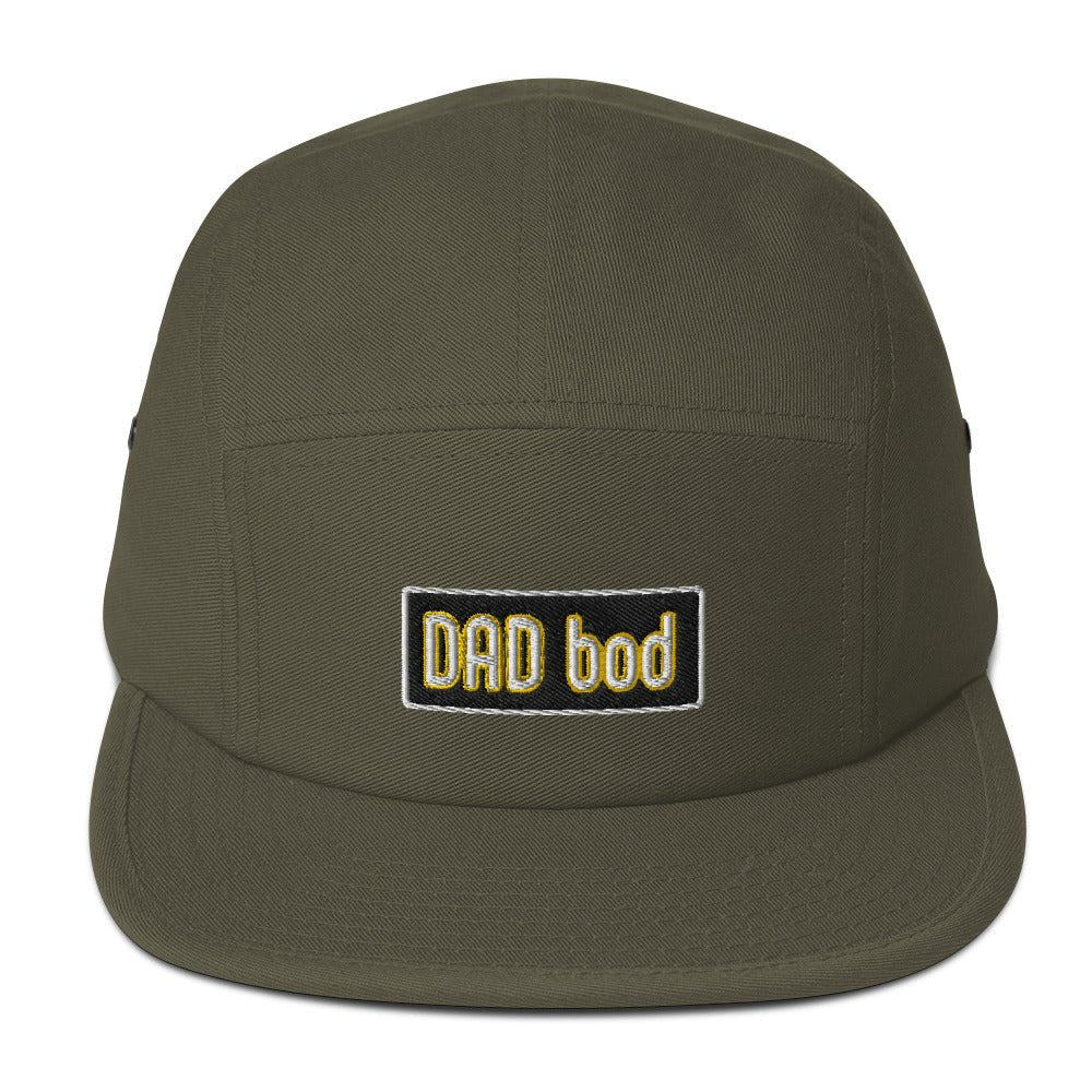 Yupoong Dad Bod 5 Panel Cap Cool Father Husband Kids Let Go Funny Gift Daddy Wife Hat