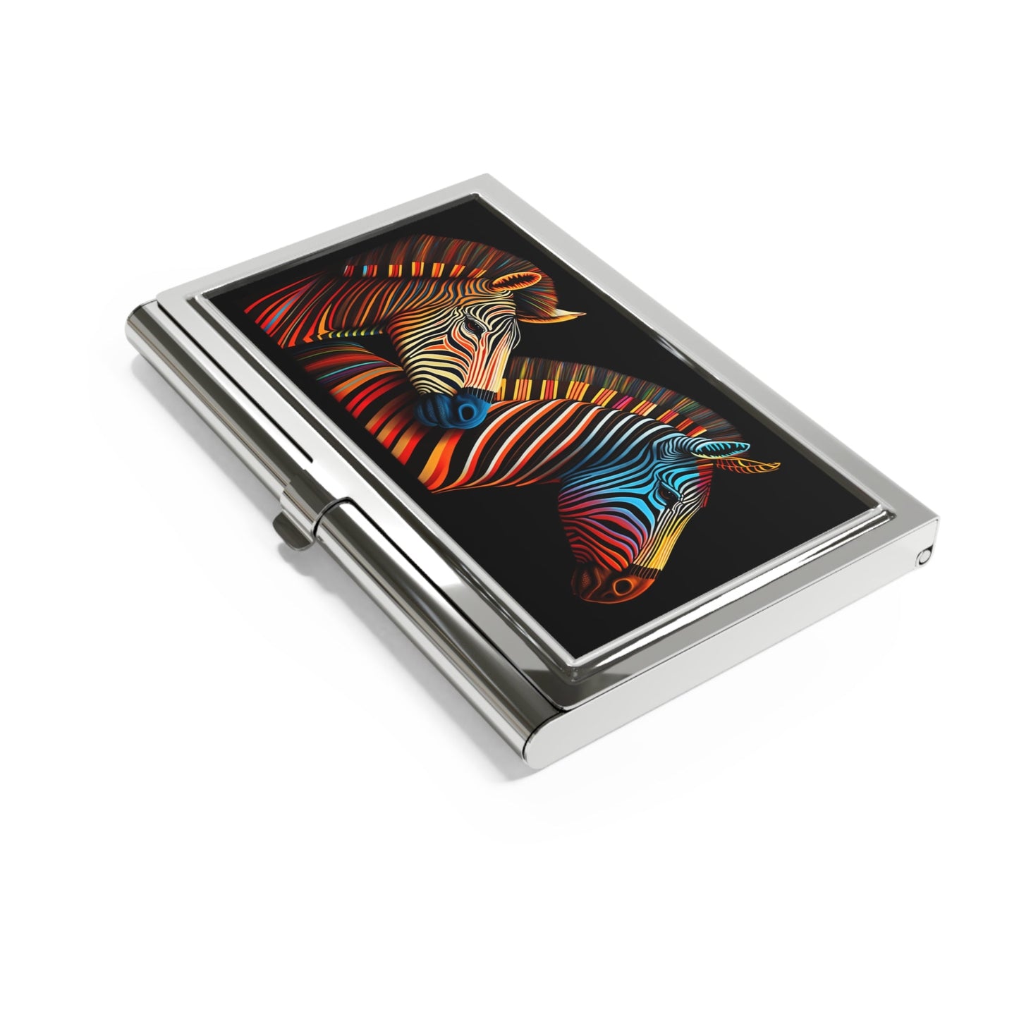 Zebra Pair Business Card Holder